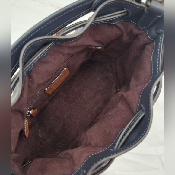 Coach 1941 Field Bucket Bag w/ Colorblock Quilting, EUC - Picture 10 of 12